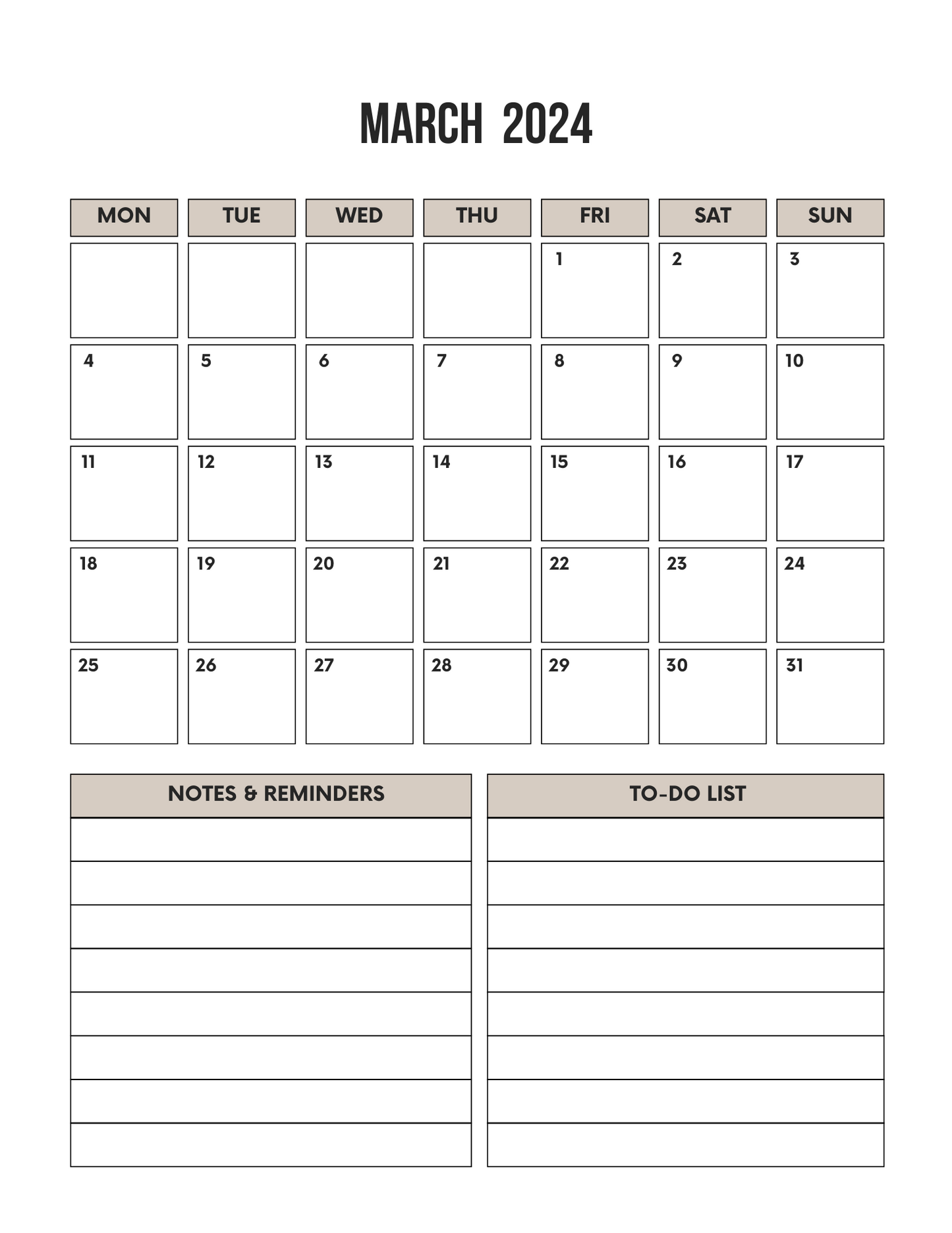Student Academic Planner 2024-2025 Editable Canva Template School Year