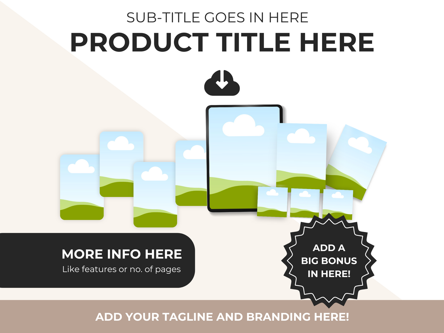 Etsy Thumbnail Mockups