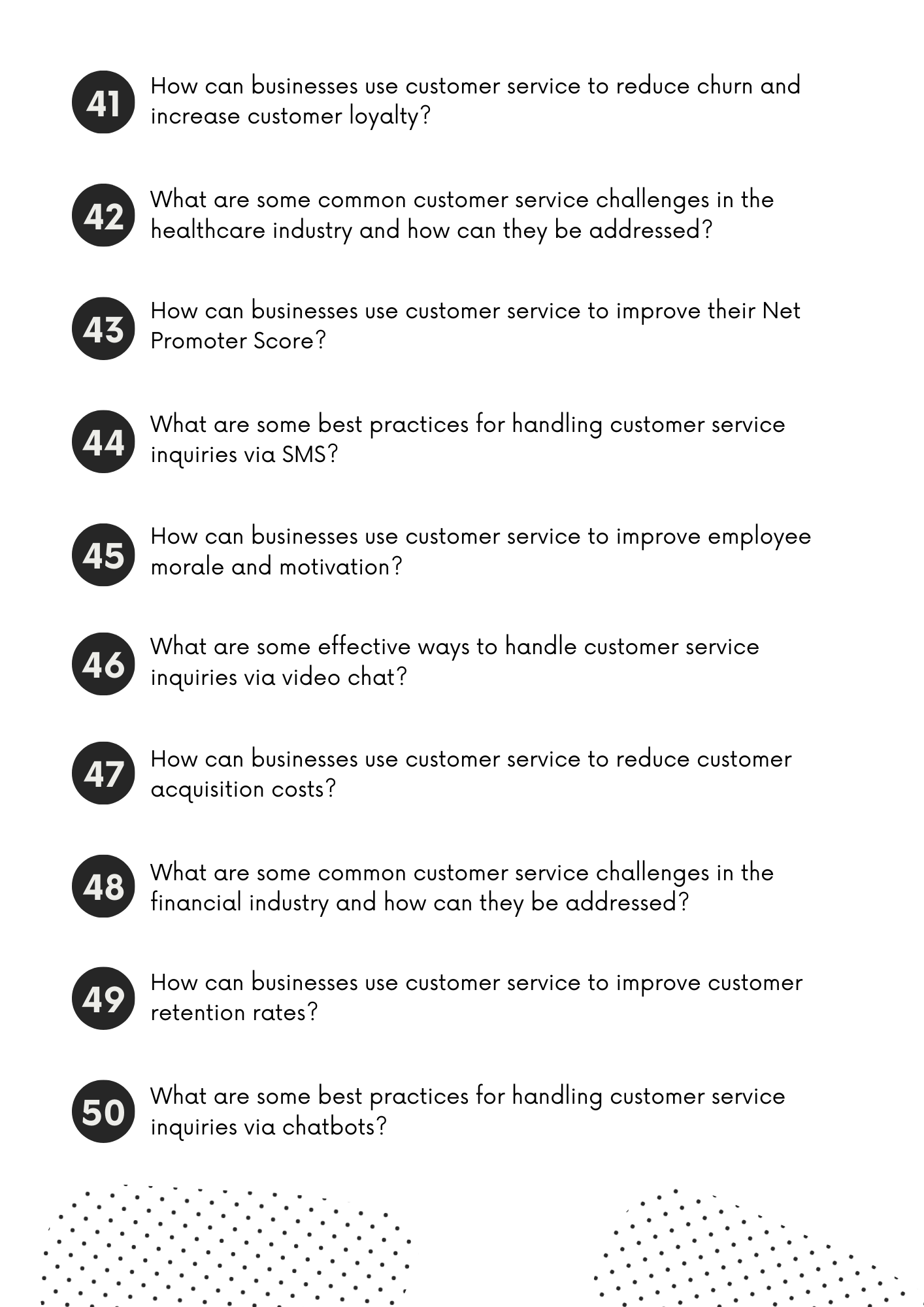 ChatGPT Power Prompts for Customer Service and Support Canva Free Editable Template
