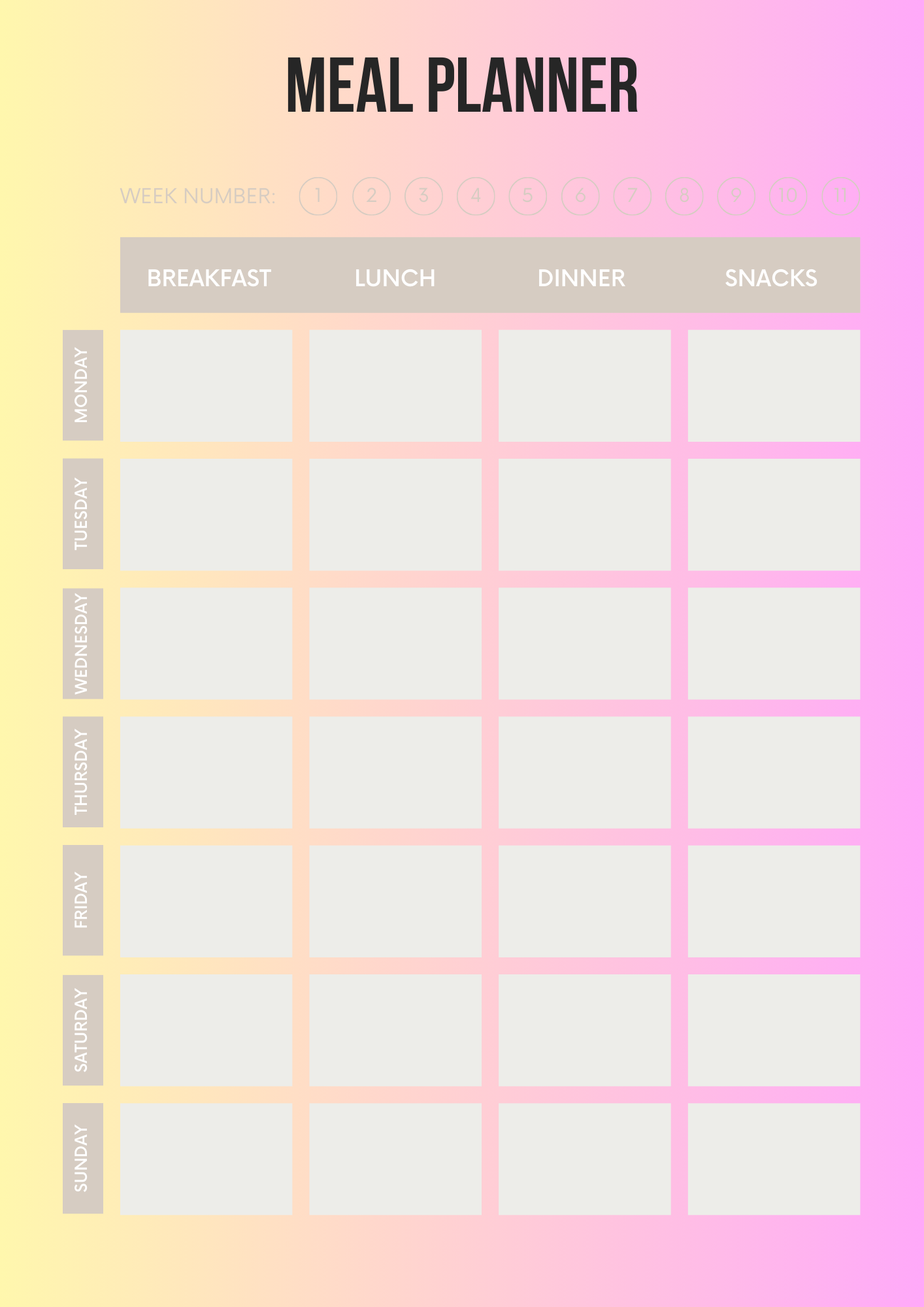 75 Soft Challenge Editable Canva Template for Health Goals Tracking