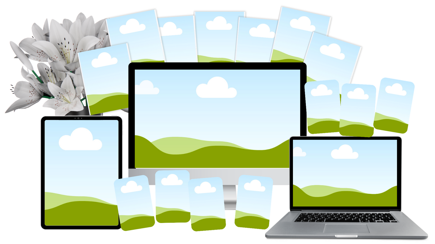 Product Sales Scenes Digitally Inspiring Editable Canva Template Marketing