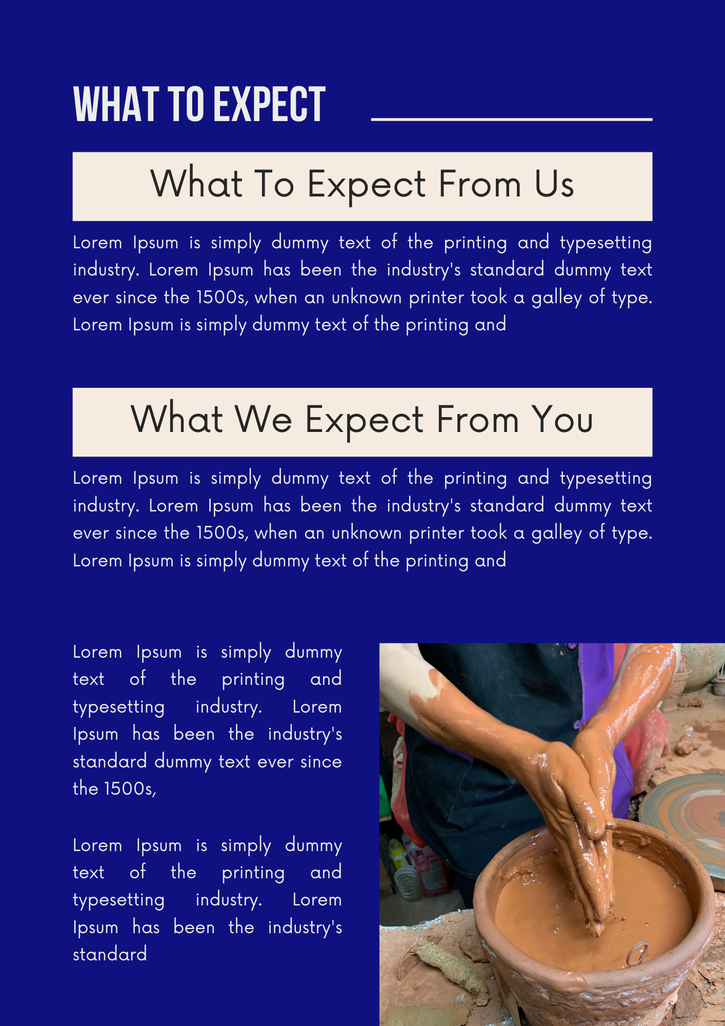 Employee Handbook Editable Canva Template for Business Use
