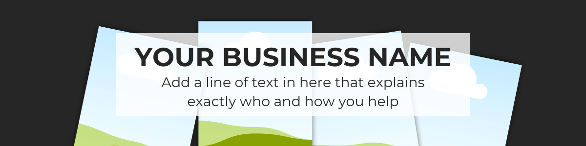 Etsy Shop Banners Editable Canva Template for Storefront Design
