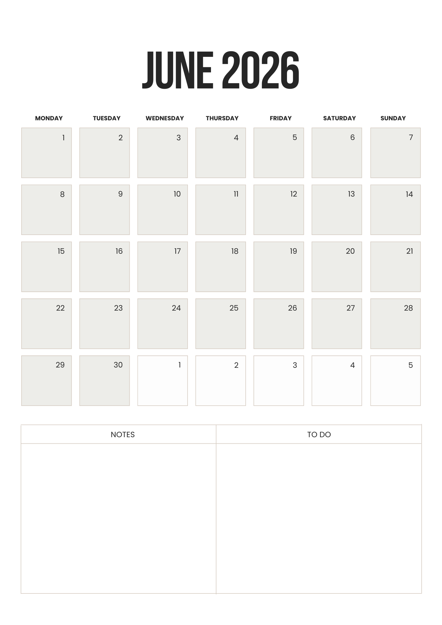 2026 Calendar Printable _ Monthly, Weekly & Yearly Planner _ A4 Letter Size PDF