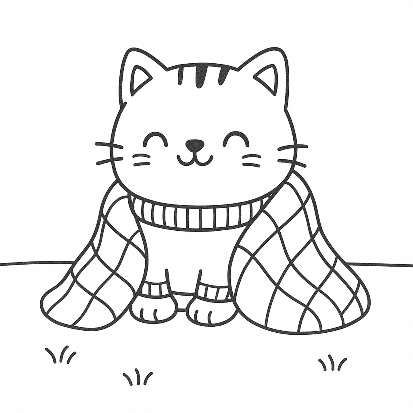 Cozy Coloring Book for Adults and Teens – 50 Relaxing Pages – Canva Editable PDF Download
