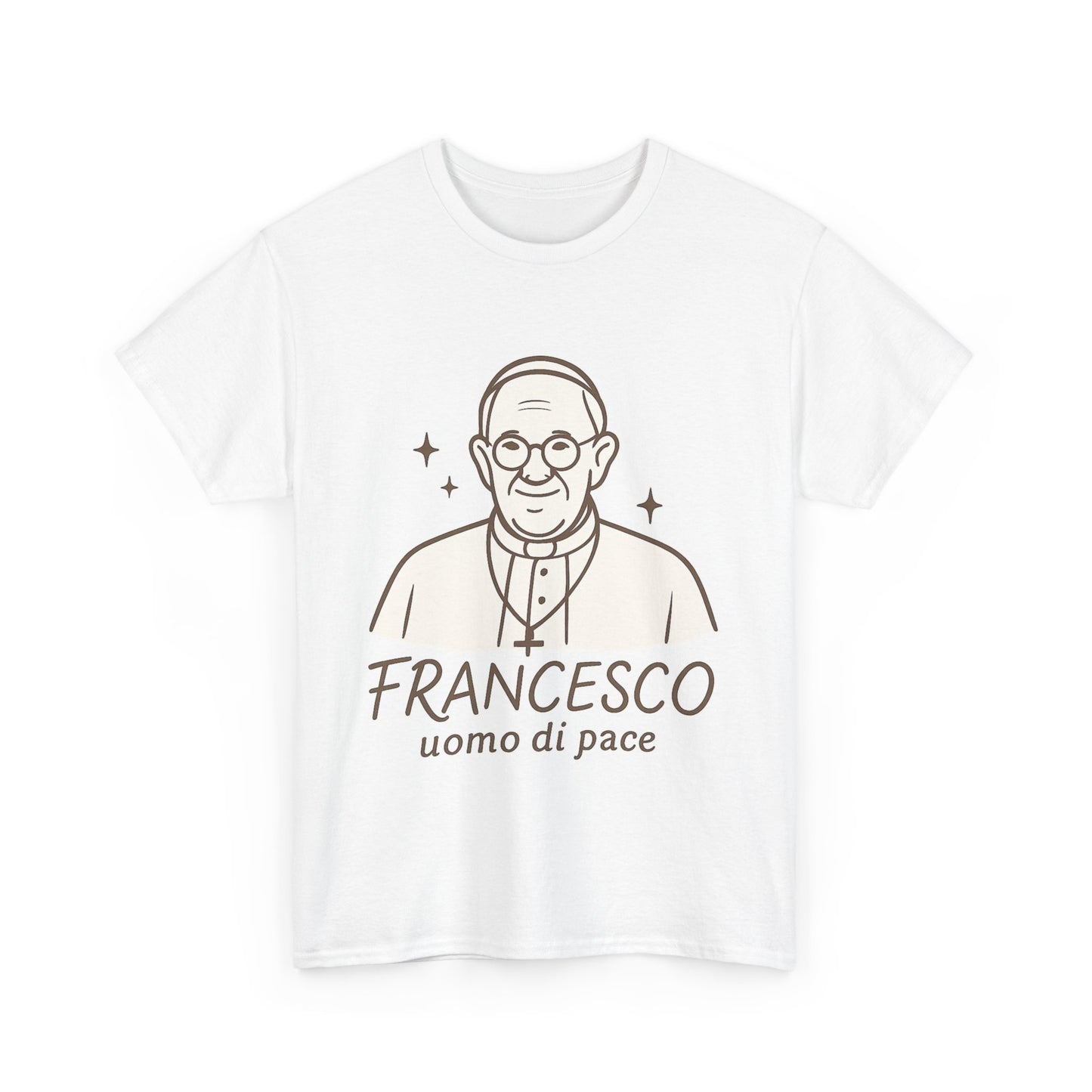 Francisco Hombre de Paz | Ilustración de homenaje al Papa Francisco dibujada a mano