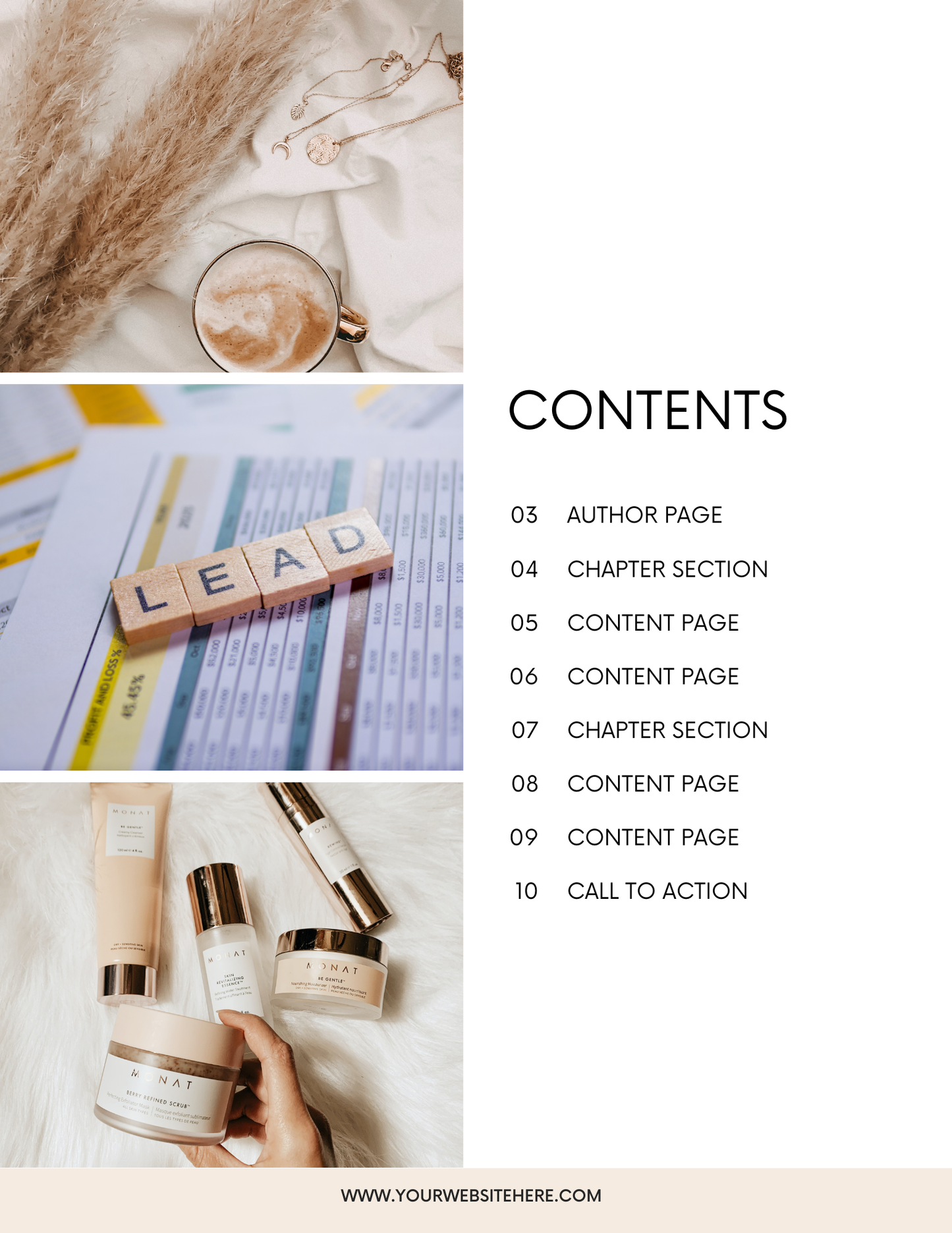 Lead Generation Ebook Template Canva Editable Lead Magnet Design