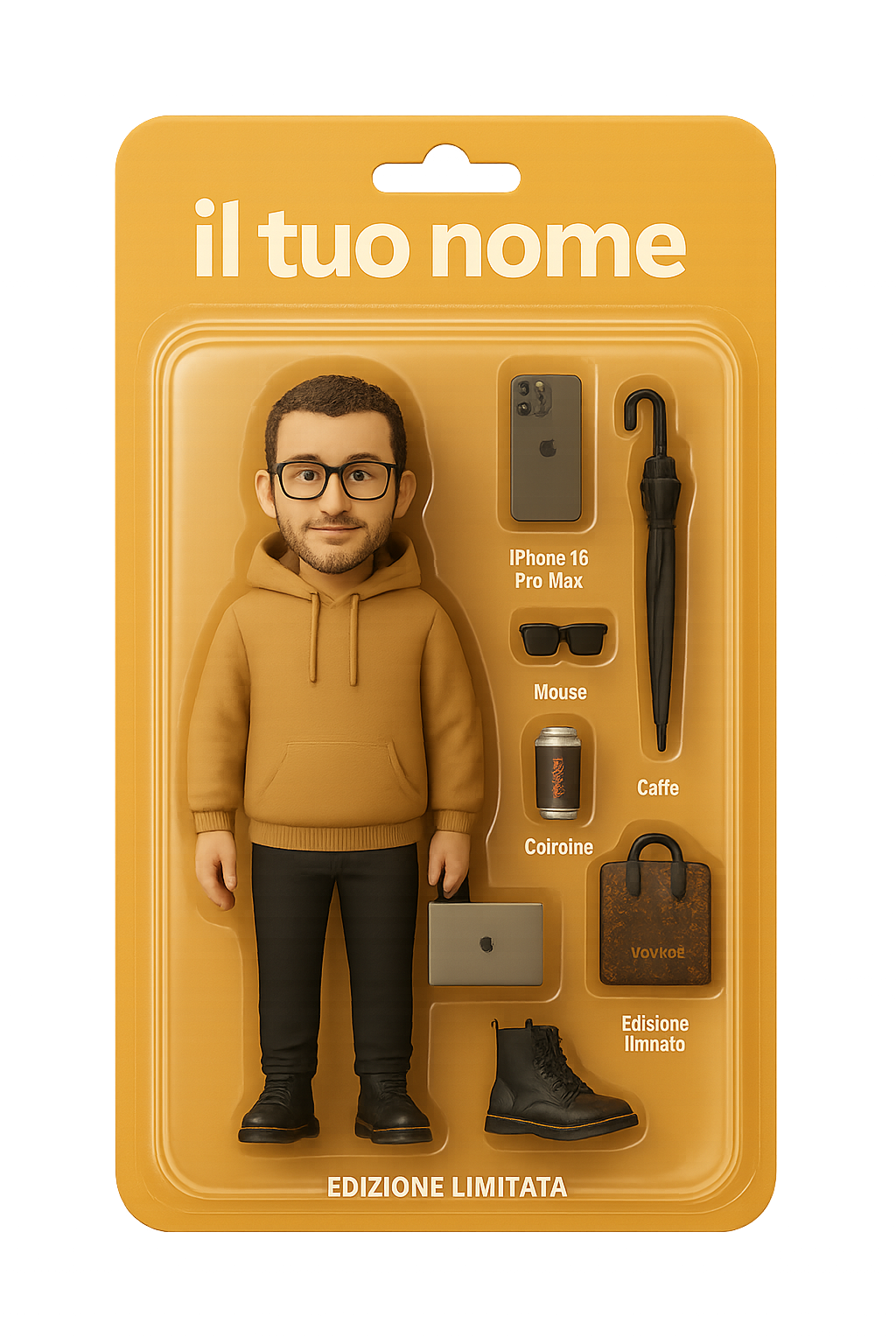 Custom Action Figure Portrait | Digital Download + Optional T-Shirt Print | Personalized Viral Gift | TikTok Trends