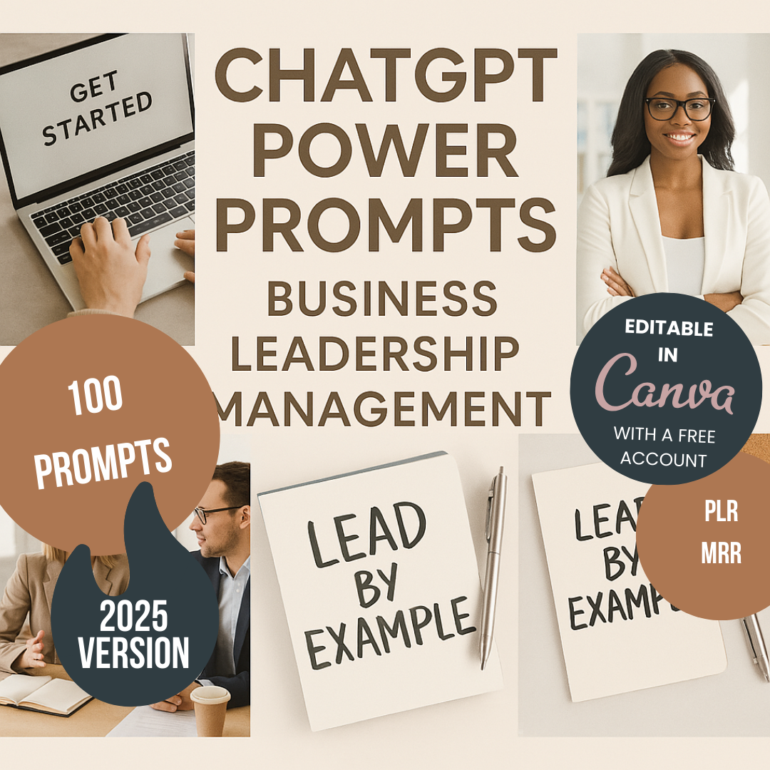 Chat GPT Power Prompts Business Leadership and Management