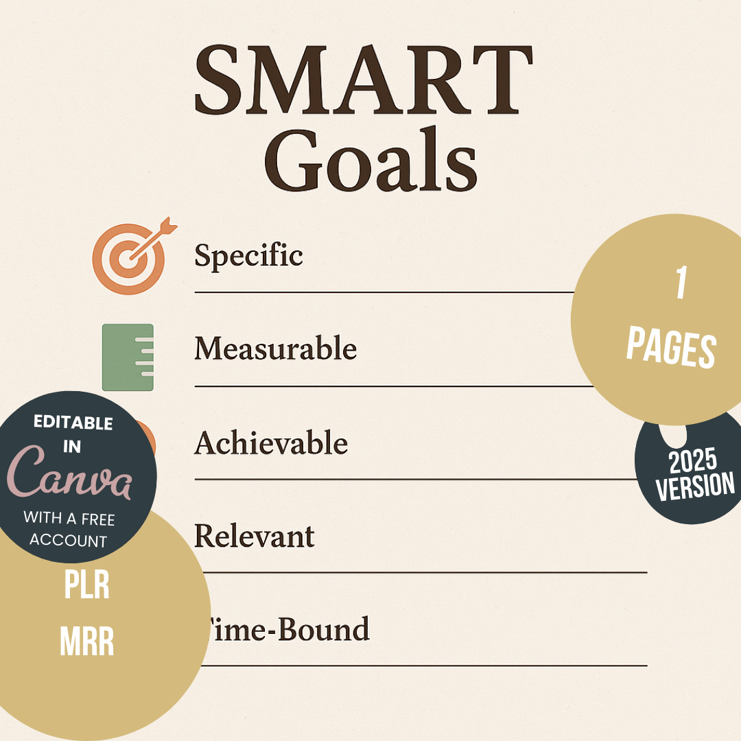 Journal Sheet - Smart Goals
