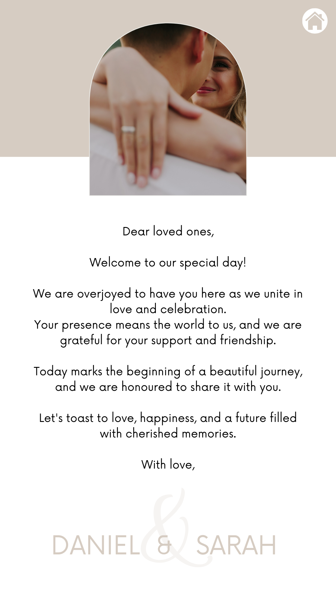 Wedding Itinerary for Guests Mobile Editable Canva Template Events