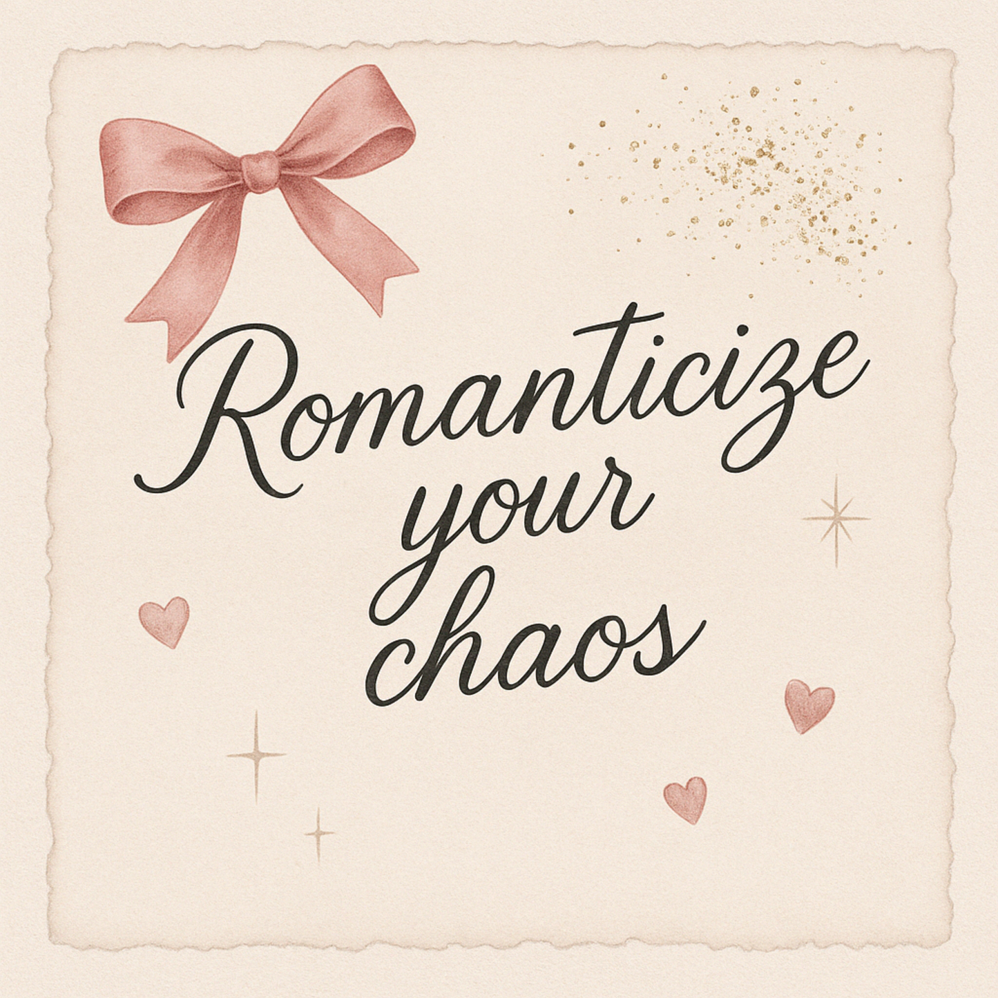 Messy Coquette Quote Pack – Canva Editable Templates + PNG