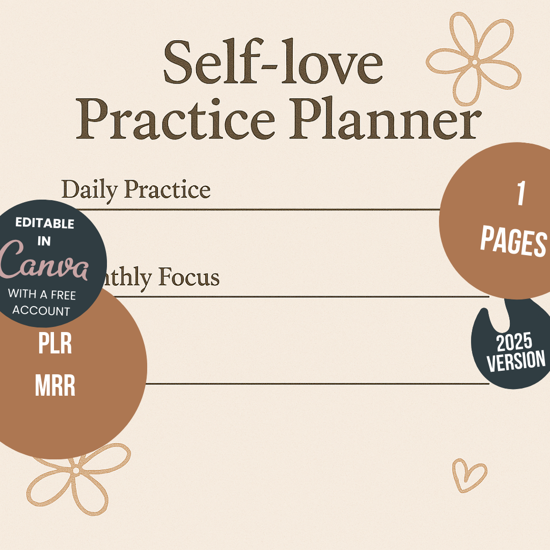 Self-love Practice Planner