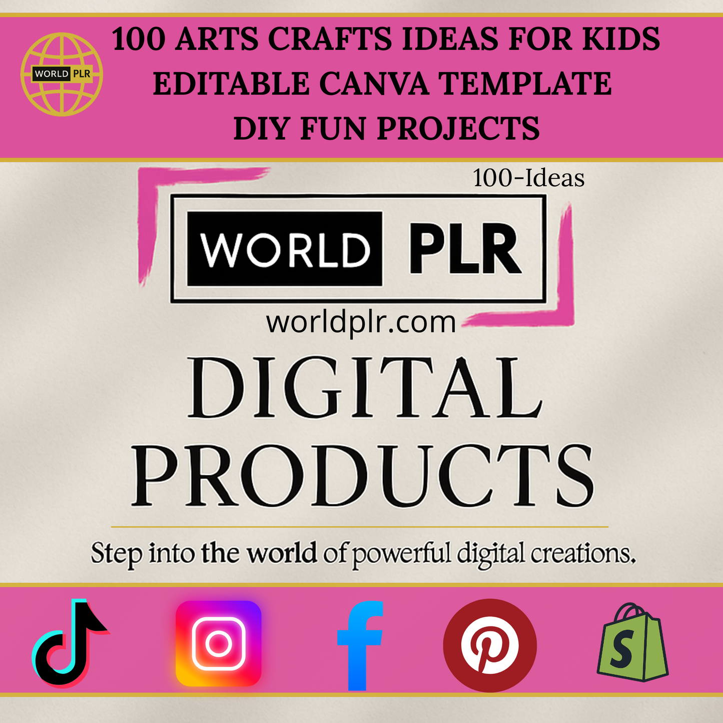 100 Arts &amp; Crafts Ideas for Kids