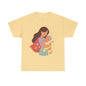 Super Mom Hug Modern Pastel Mothers Day Illustration Design