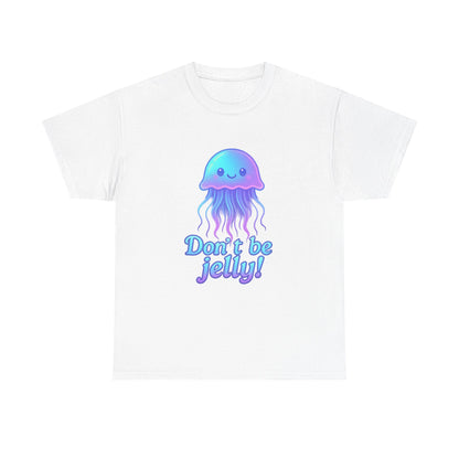 Don't Be Jelly Kawaii Neon Jellyfish Shirt Be Jelly Aesthetic Design