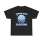 Current Mood Floating  Soft Pastel Jellyfish Aesthetic T-Shirt Design