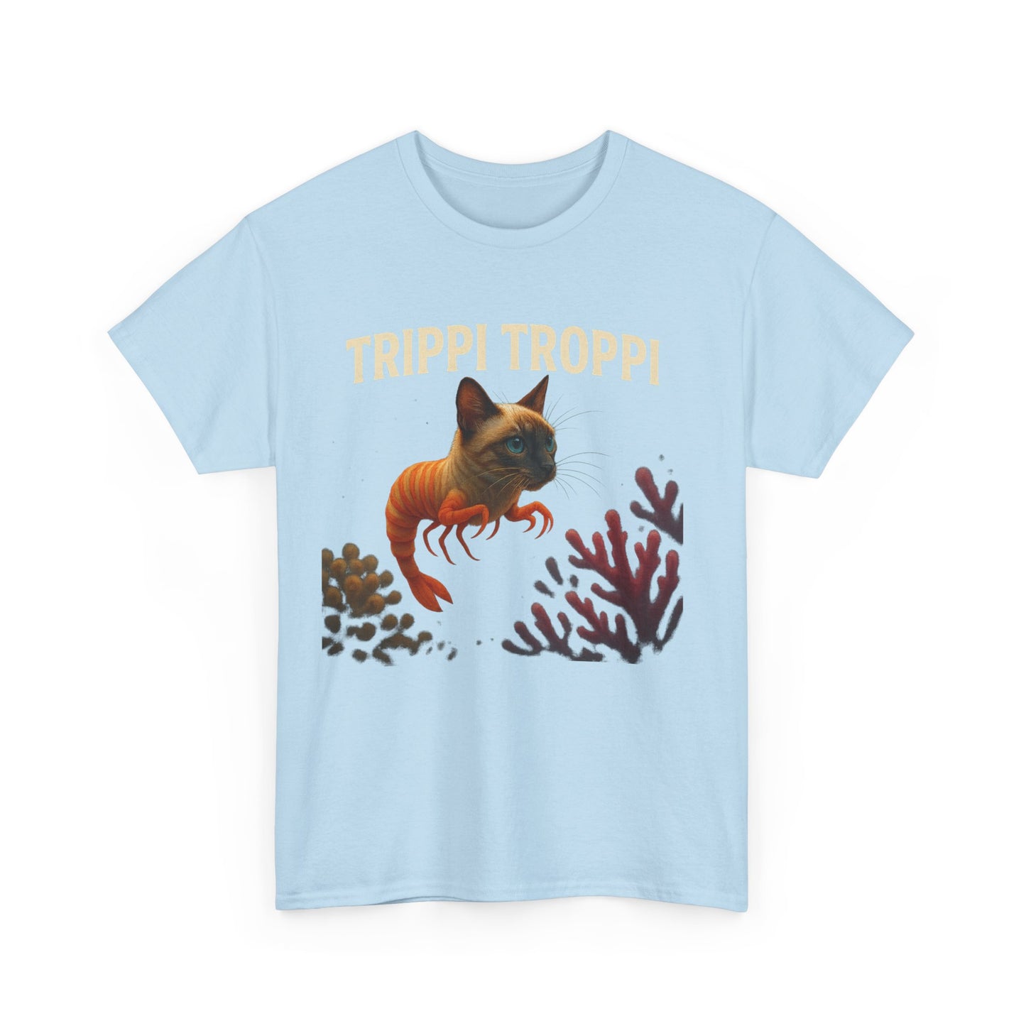 Trippi Troppi Cat Shrimp Meme Funny Italian Brainrot Style Design