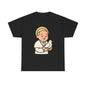 Kawaii Pope Francis with Dove Transparent Background Tribute Illustration