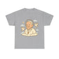 Spiritual Pope Francis with Doves | Celestial Tribute Cartoon Illustration