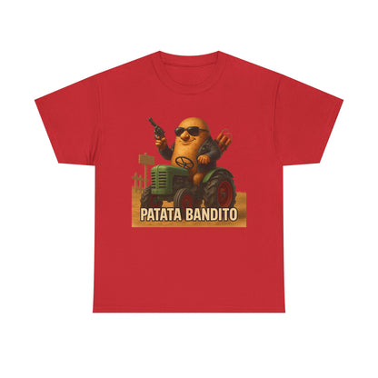 Potato Bandit Funny Potato Meme Gangster Farmer Design