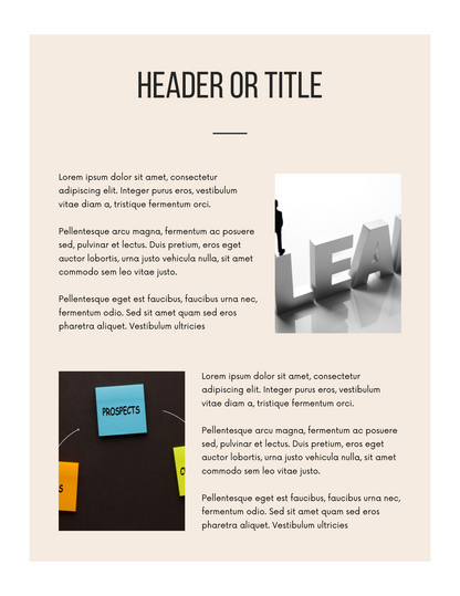 Lead Generation Ebook Template Canva Editable Lead Magnet Design