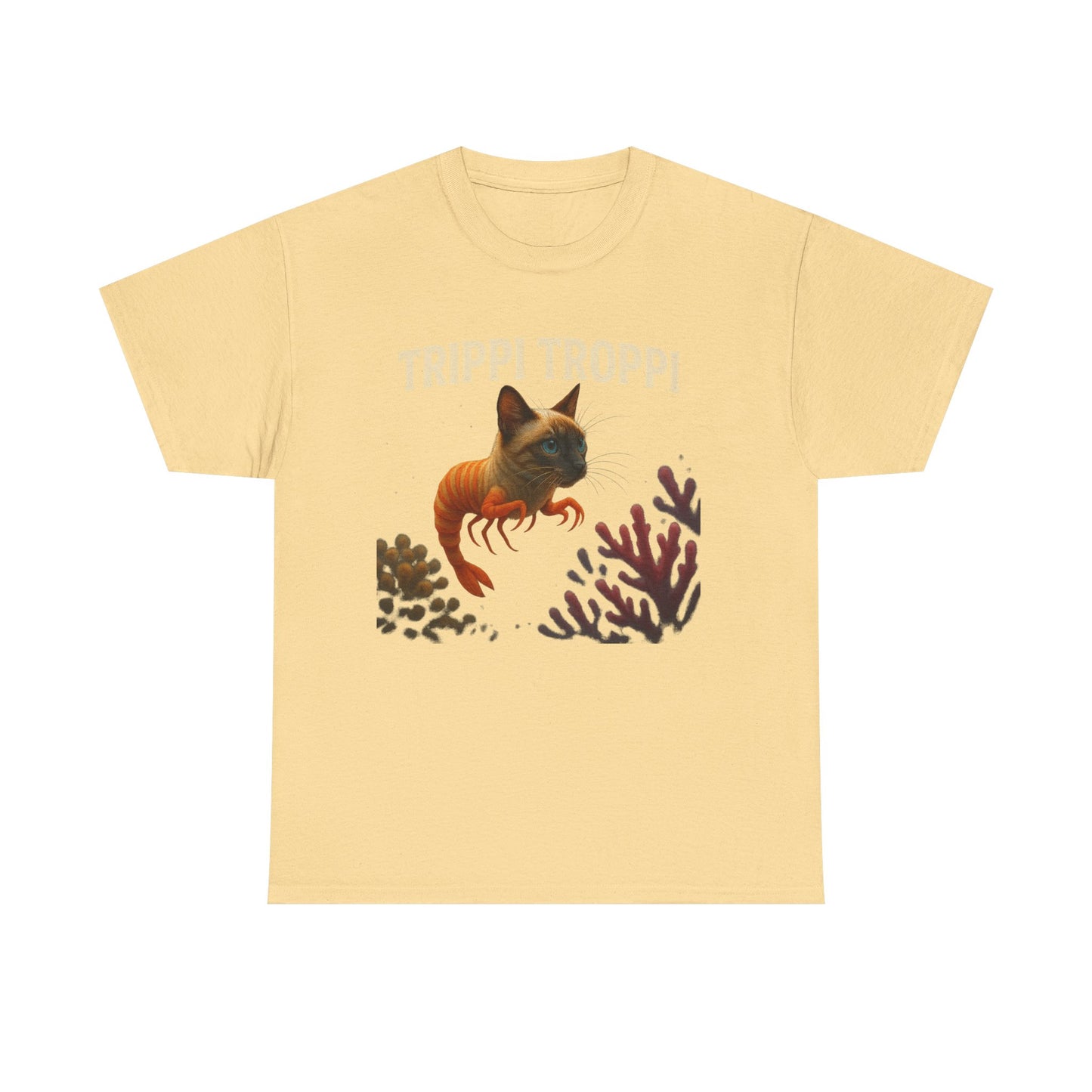 Trippi Troppi Cat Shrimp Meme Funny Italian Brainrot Style Design
