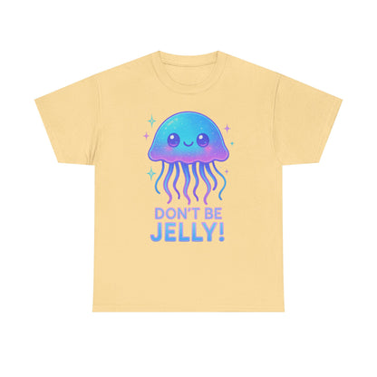 Don t Be Jelly Cute Neon Glow Jellyfish Kawaii T-Shirt Art