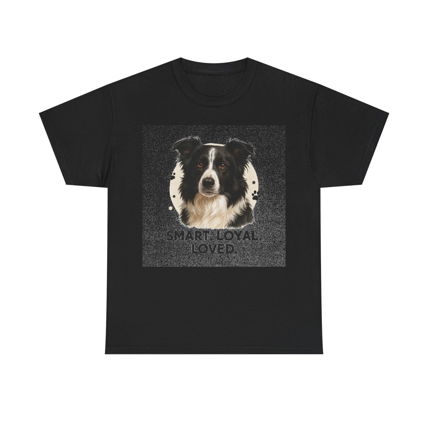 Border Collie Lover Shirt Smart Loyal Loved Dog Mom T-shirt