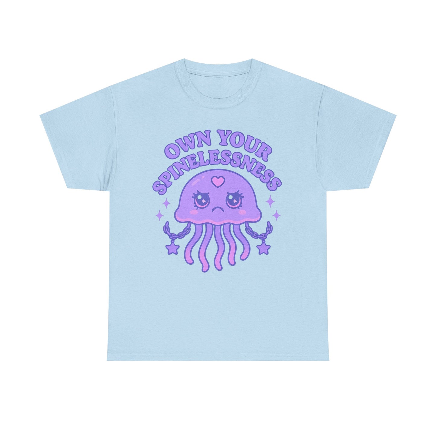 Own Your Spinelessness Fierce Kawaii Jellyfish Empowerment Shirt