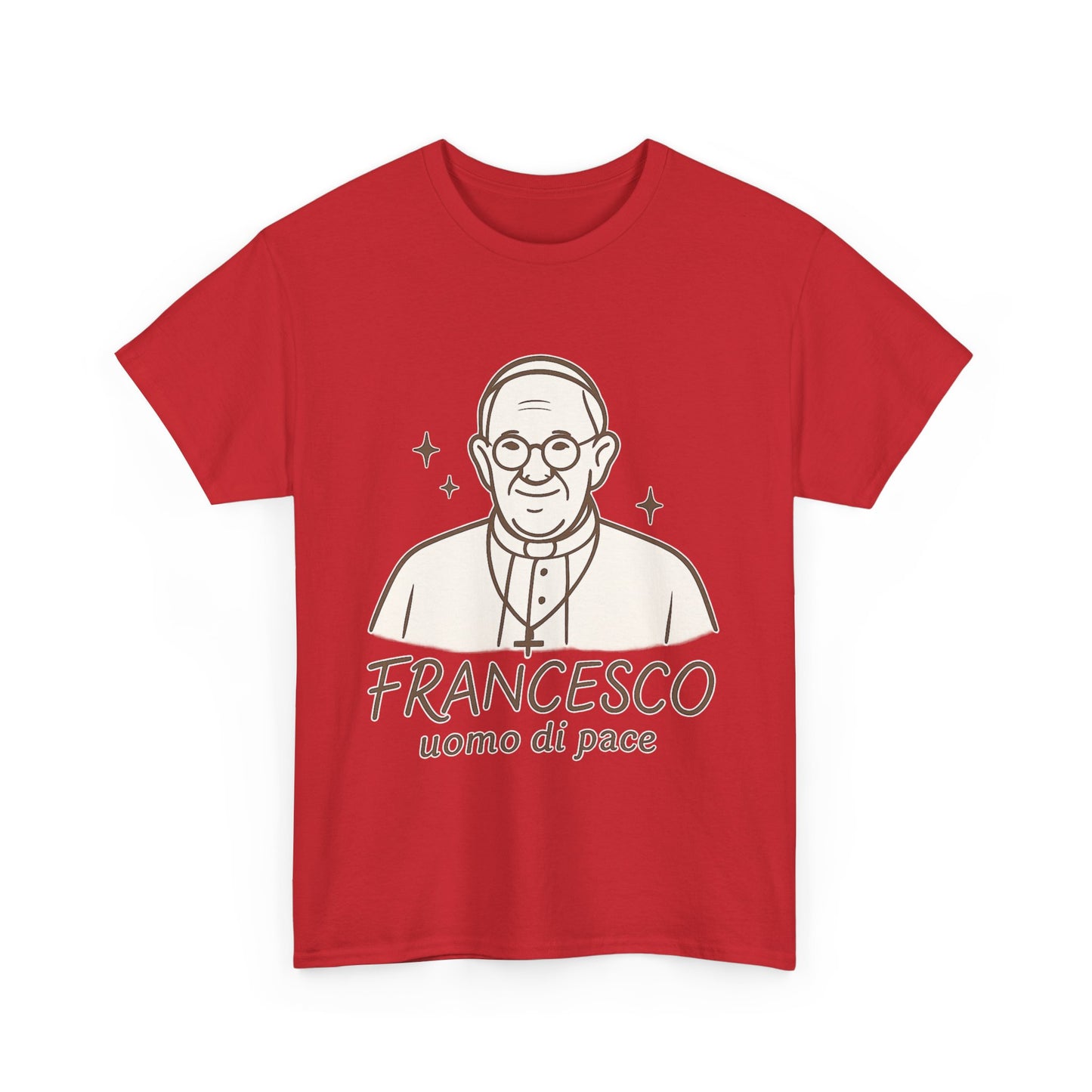 Francesco Uomo di Pace | Hand-Drawn Tribute Pope Francis Illustration