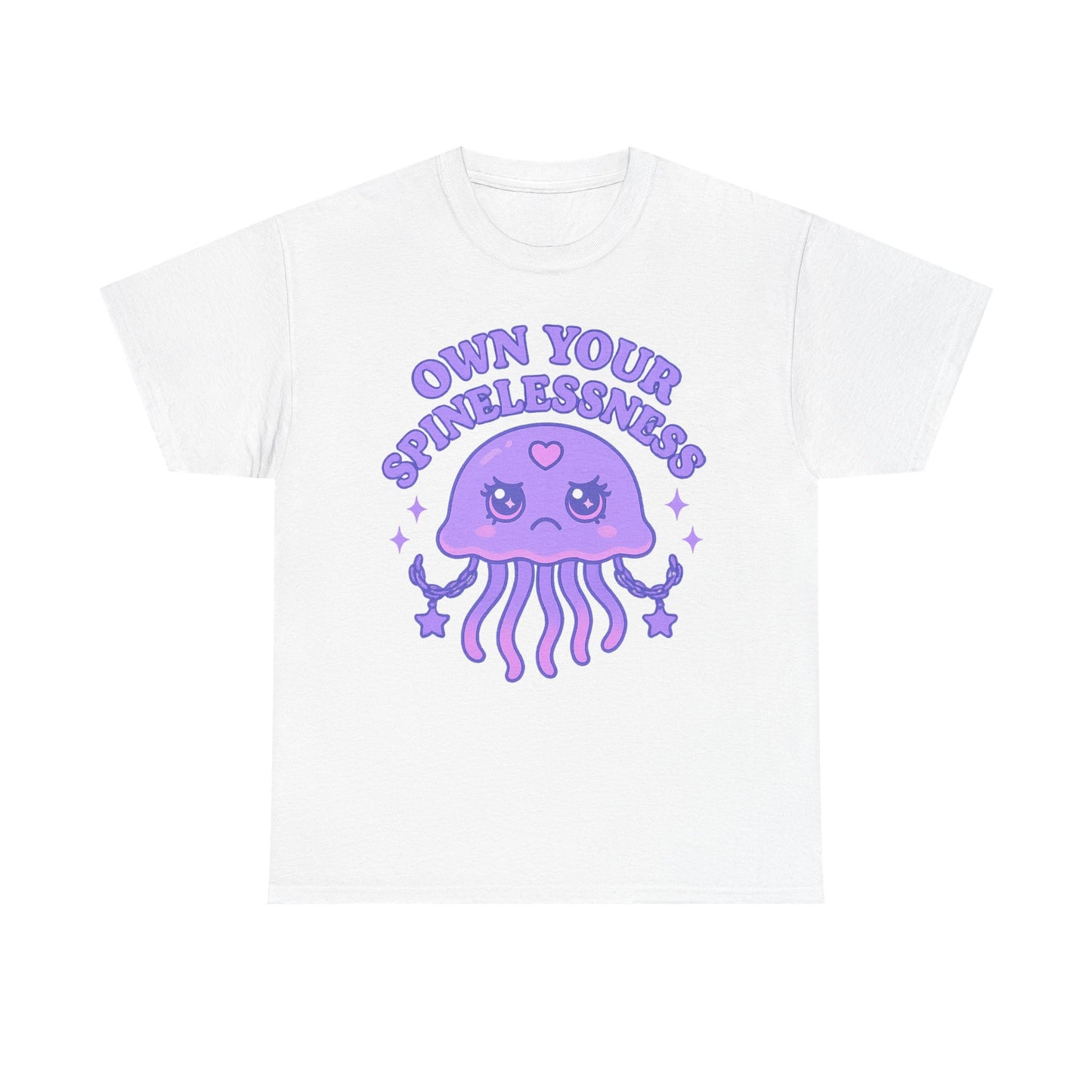 Own Your Spinelessness Fierce Kawaii Jellyfish Empowerment Shirt