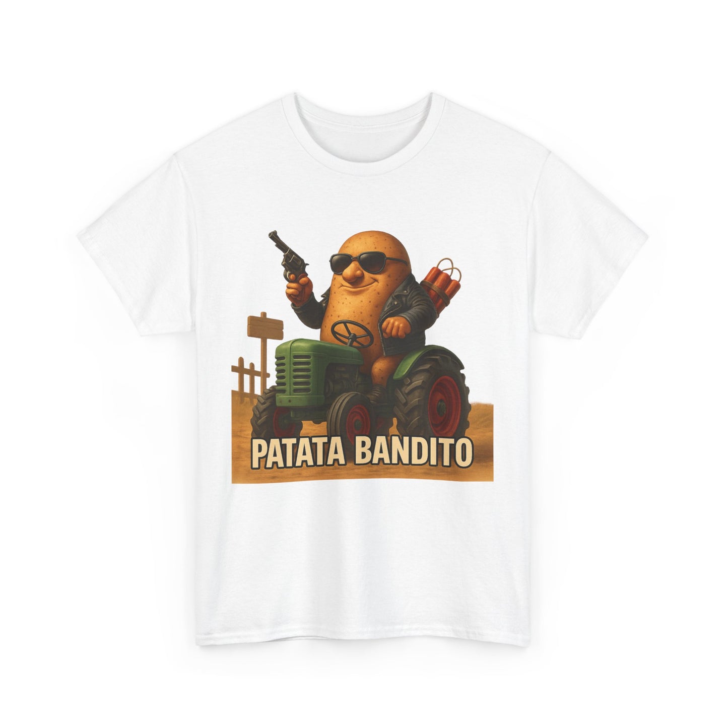 Potato Bandit Funny Potato Meme Gangster Farmer Design