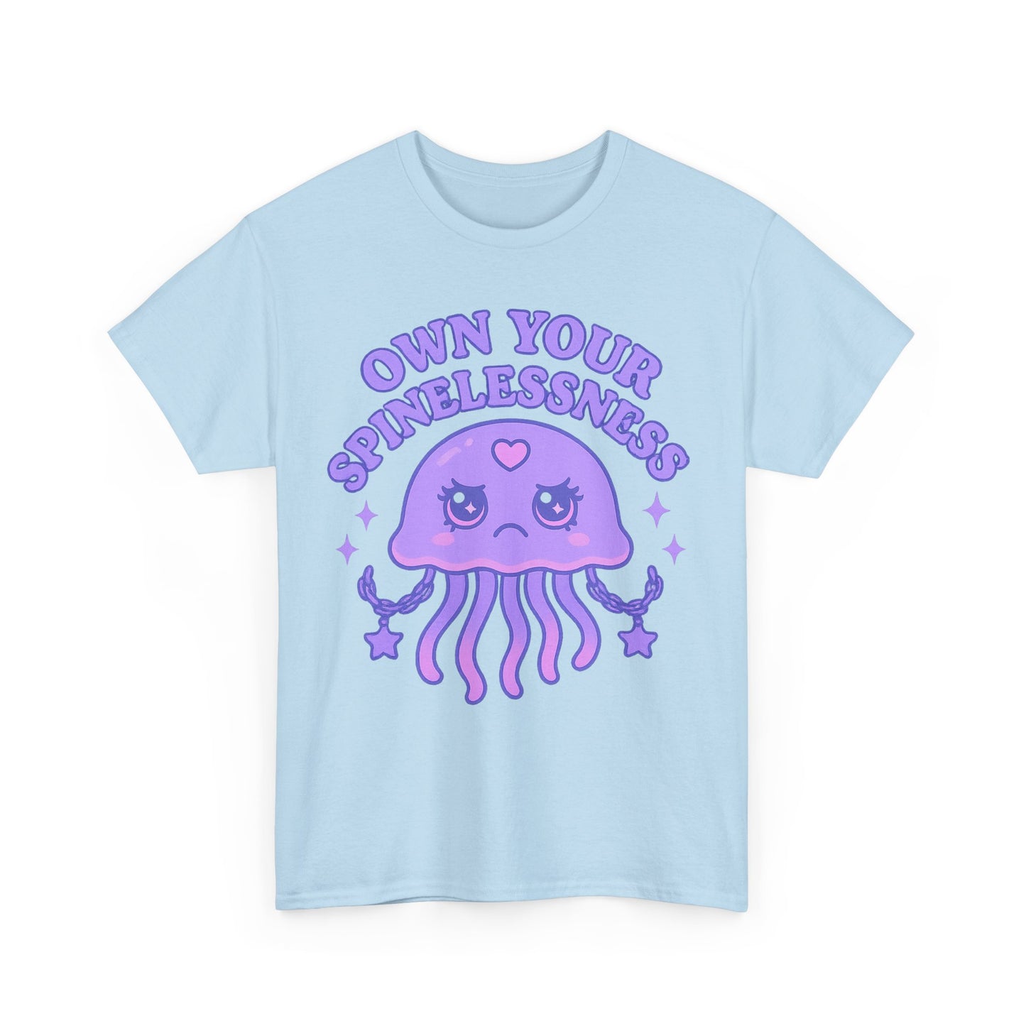 Own Your Spinelessness Fierce Kawaii Jellyfish Empowerment Shirt
