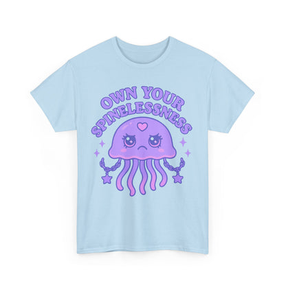Own Your Spinelessness Fierce Kawaii Jellyfish Empowerment Shirt