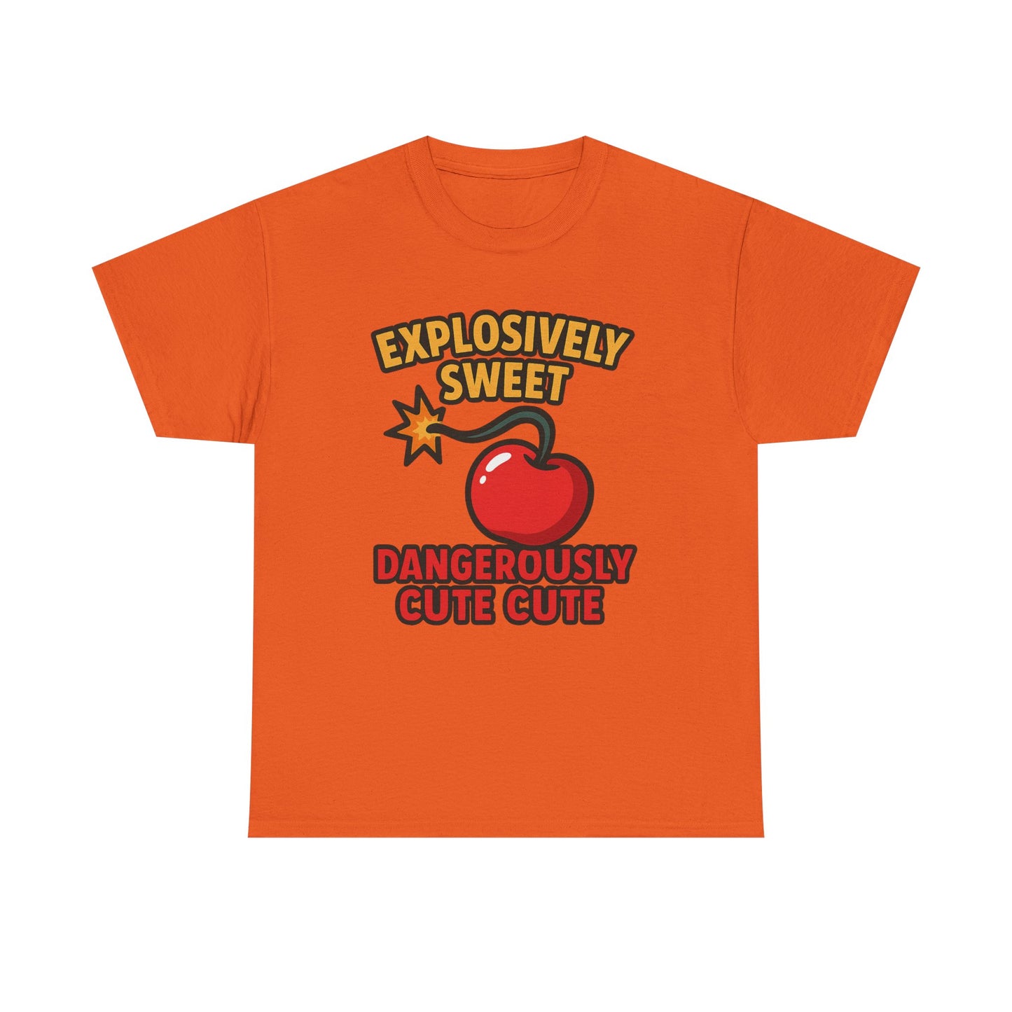 Explosively Sweet Dangerously Cute Design Art  Cherry Bomb Pop Cartoon Quote
