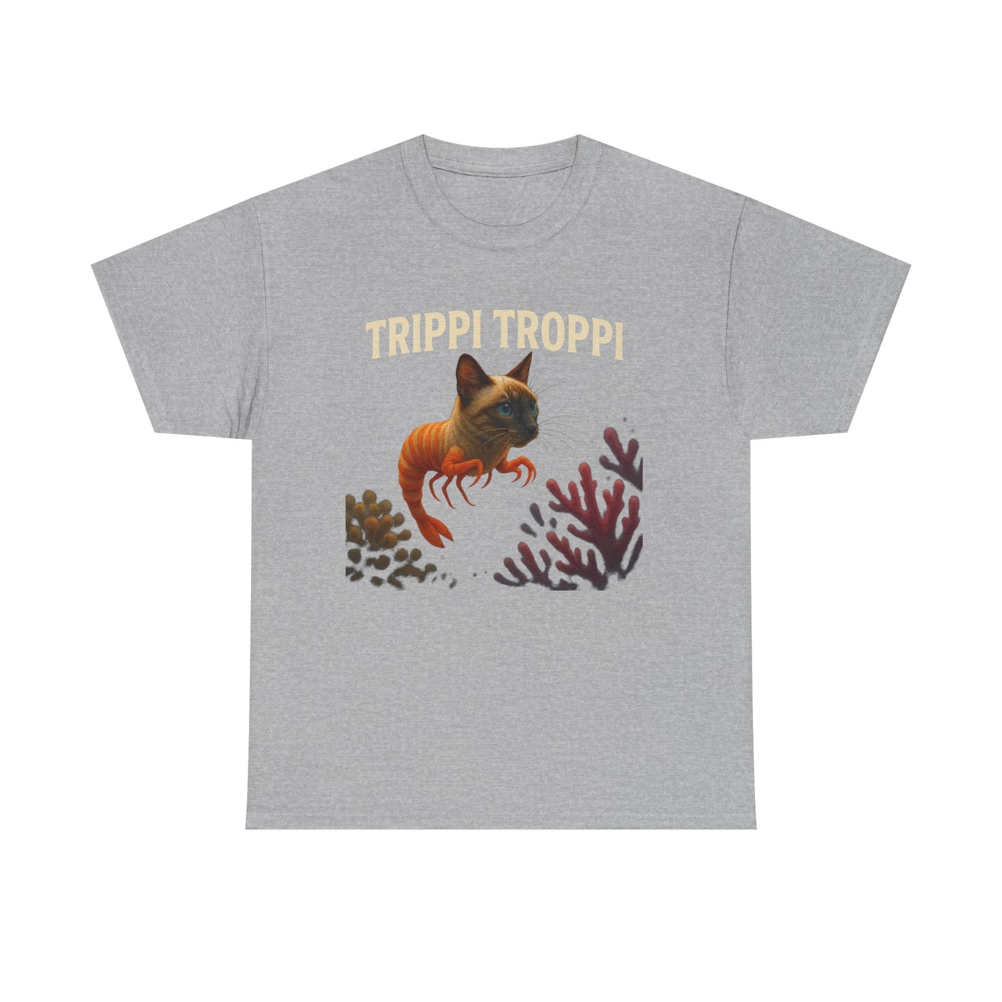 Trippi Troppi Cat Shrimp Meme Funny Italian Brainrot Style Design
