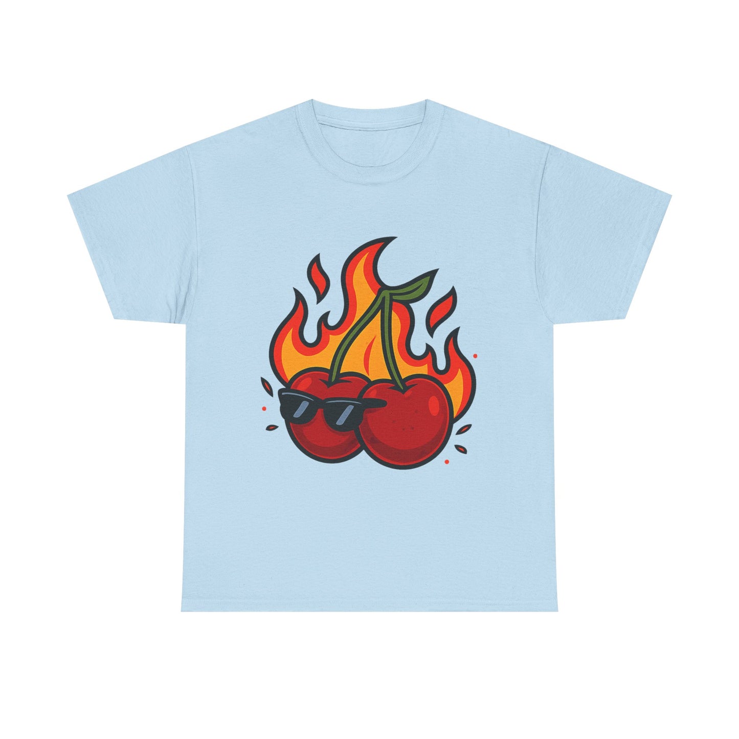 Cherry Bomb Heart Smoke Italian Design Art Pop Explosion Cute Glitter Cherry