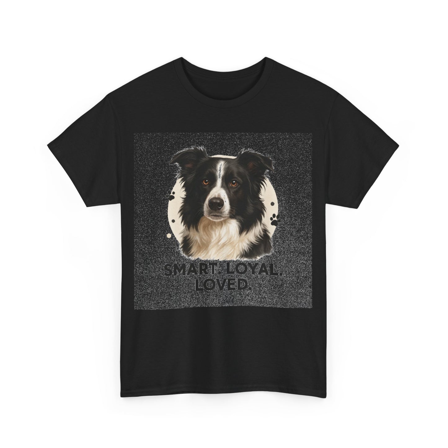 Border Collie Lover Shirt Smart Loyal Loved Dog Mom T-shirt
