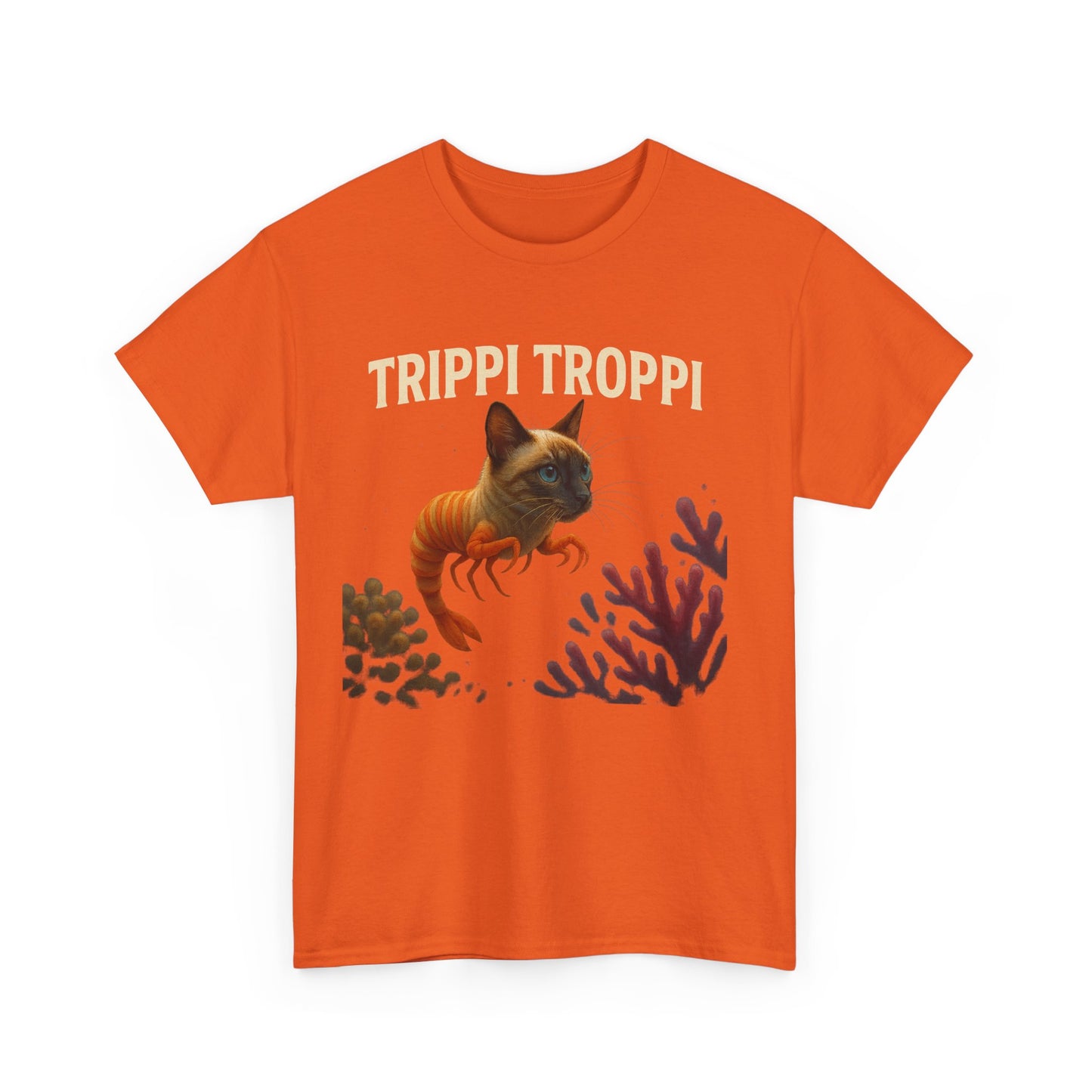 Trippi Troppi Cat Shrimp Meme Funny Italian Brainrot Style Design