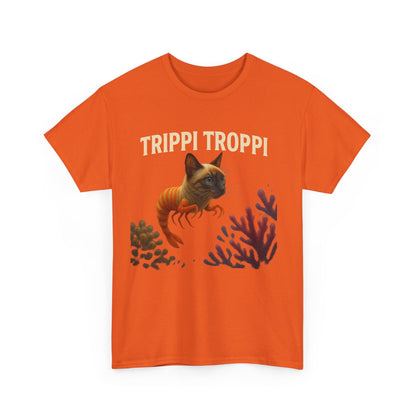 Trippi Troppi Cat Shrimp Meme Funny Italian Brainrot Style Design