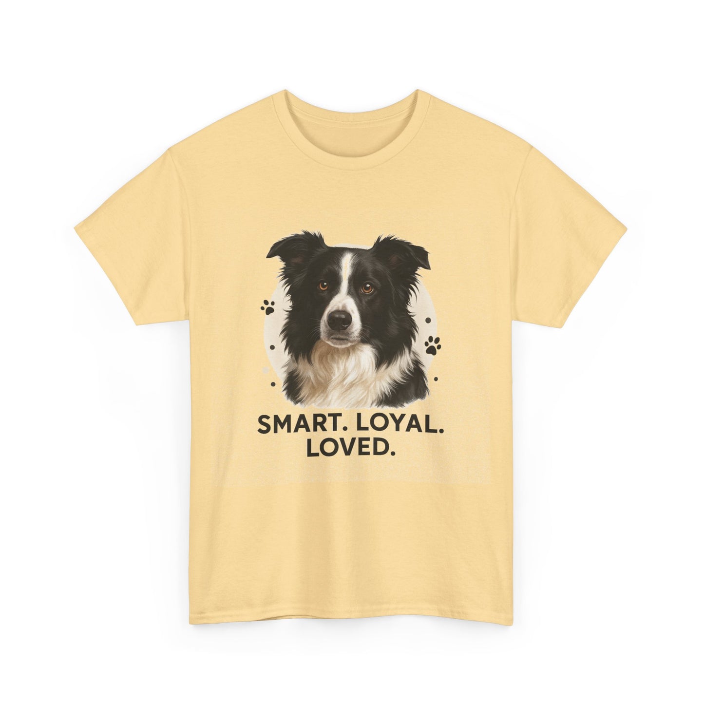 Border Collie Lover Shirt Smart Loyal Loved Dog Mom T-shirt