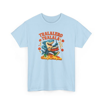 Tralalero Tralala Shark Pizza Meme Funny Italian Brainrot Cartoon Art 3d