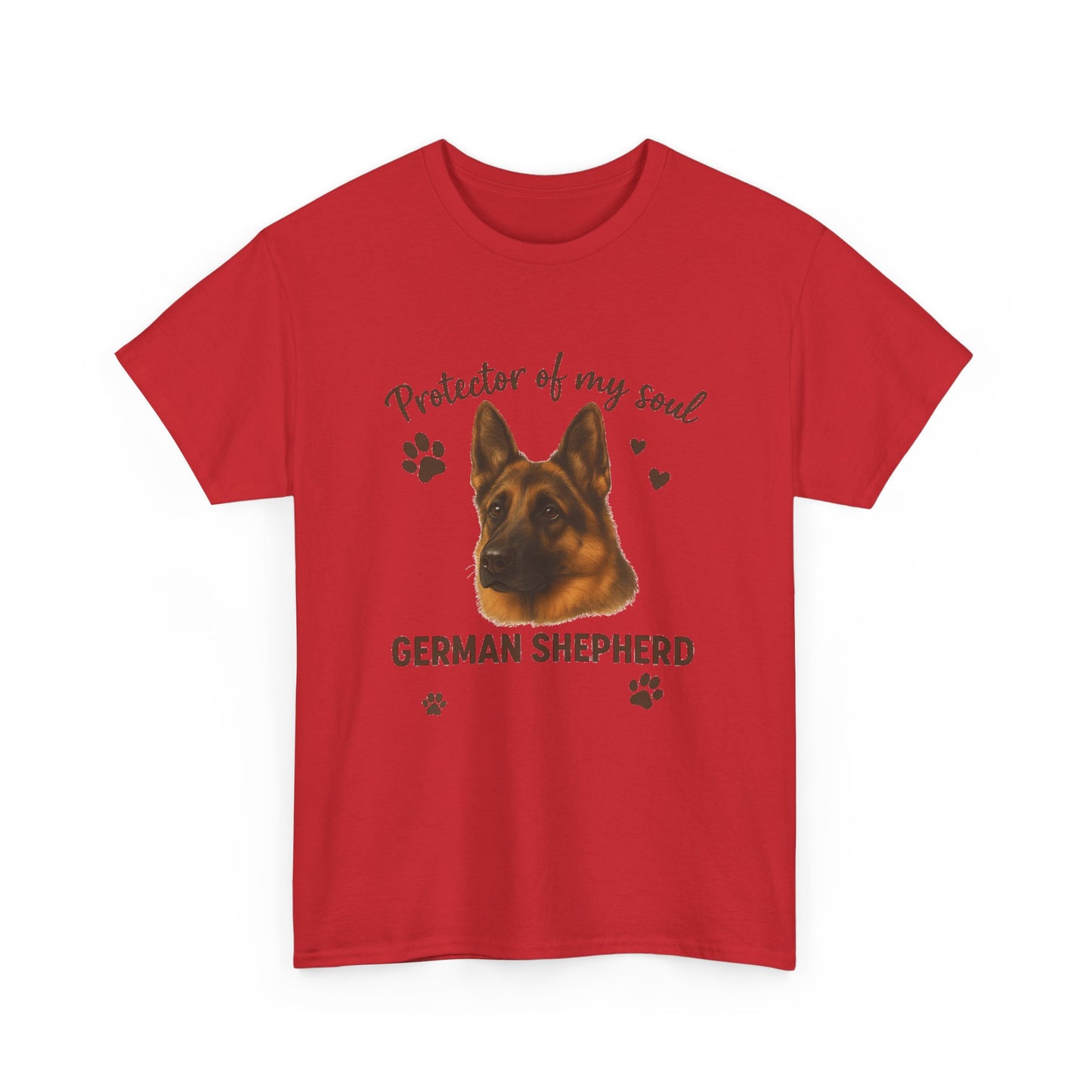 German Shepherd Lover Shirt Protector of My Soul Dog T-shirt for Men and Women