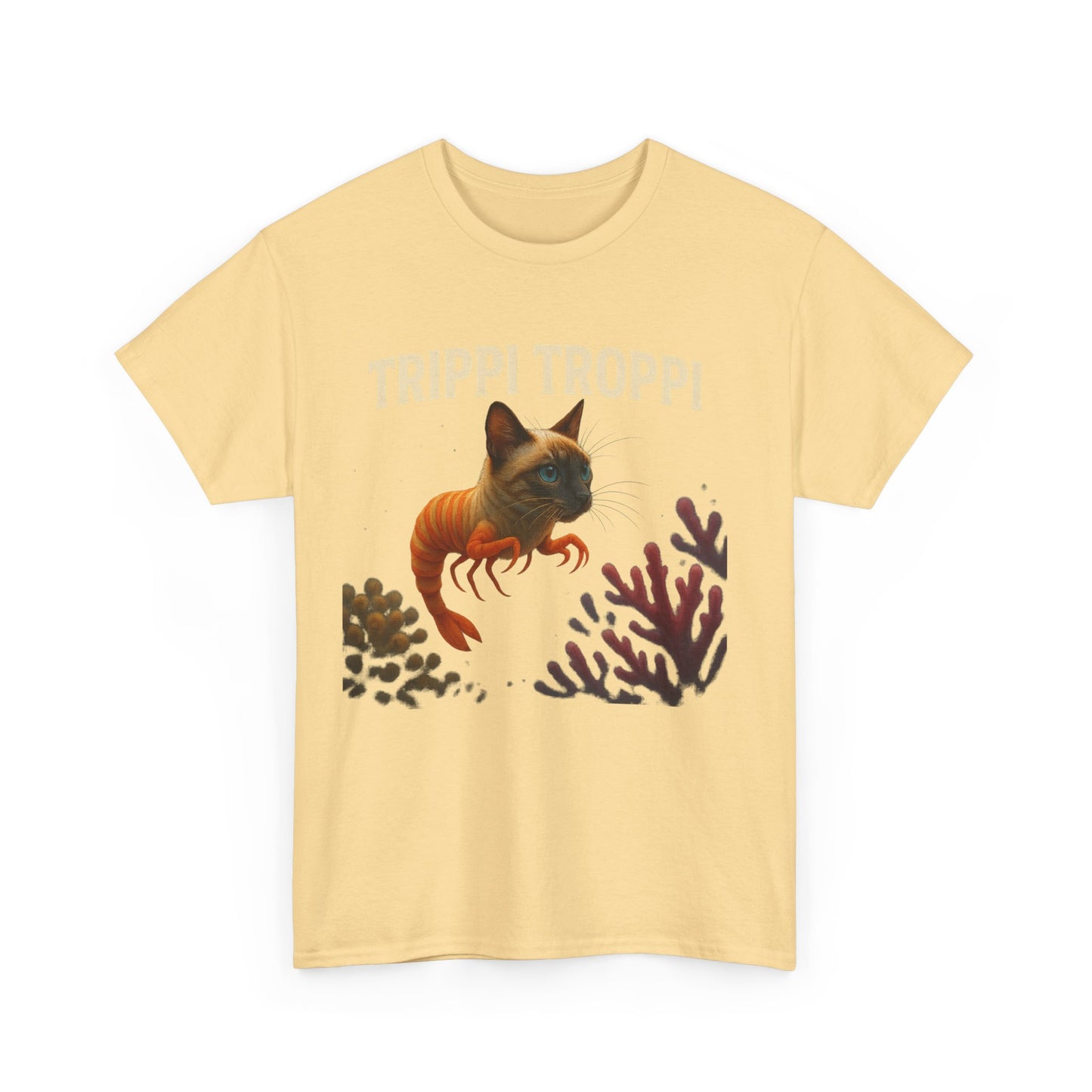 Trippi Troppi Cat Shrimp Meme Funny Italian Brainrot Style Design