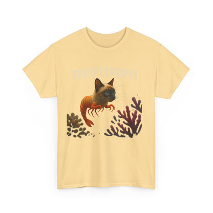 Trippi Troppi Cat Shrimp Meme Funny Italian Brainrot Style Design
