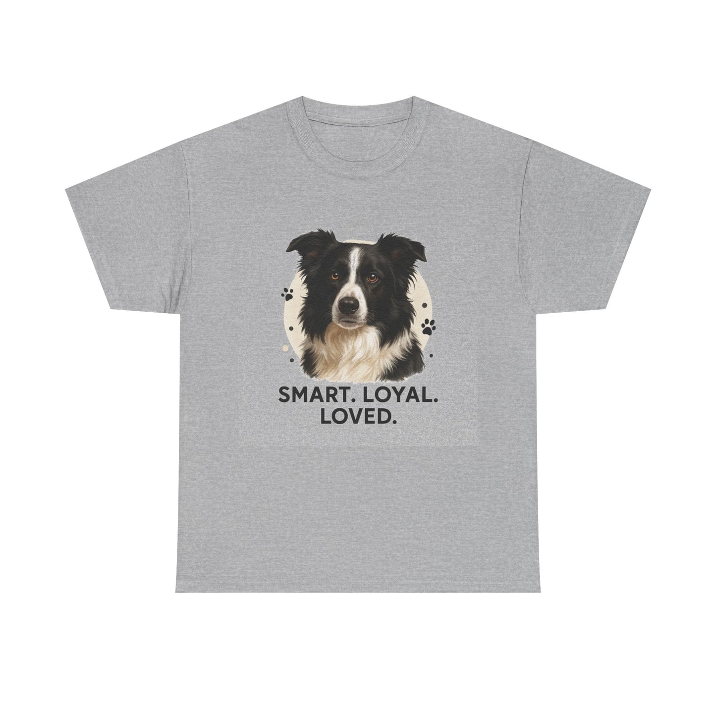 Border Collie Lover Shirt Smart Loyal Loved Dog Mom T-shirt
