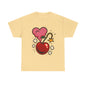 Cherry Bomb Heart Smoke Italian Design Art Pop Explosion Cute Glitter Cherry