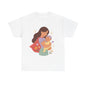 Super Mom Hug Modern Pastel Mothers Day Illustration Design