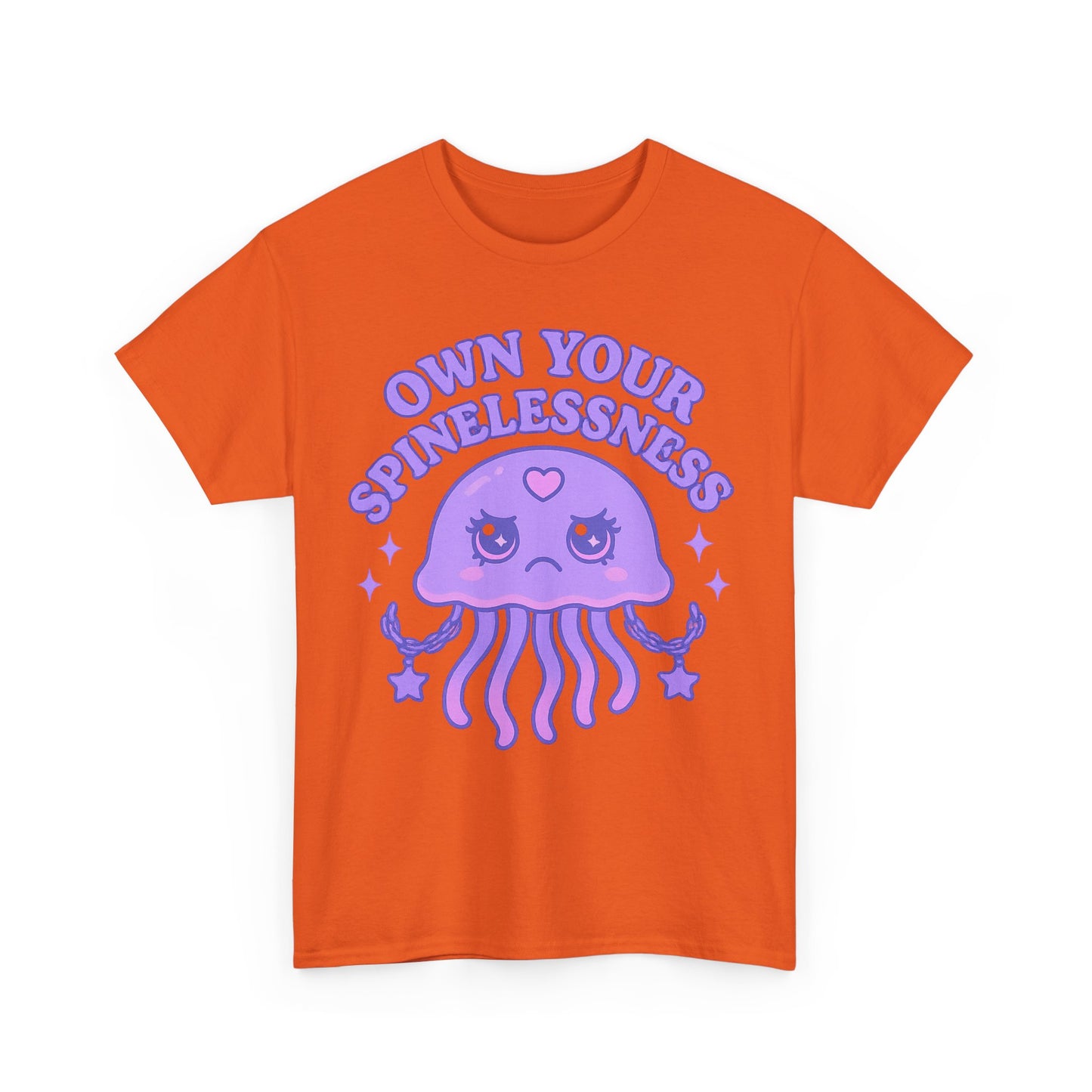 Own Your Spinelessness Fierce Kawaii Jellyfish Empowerment Shirt
